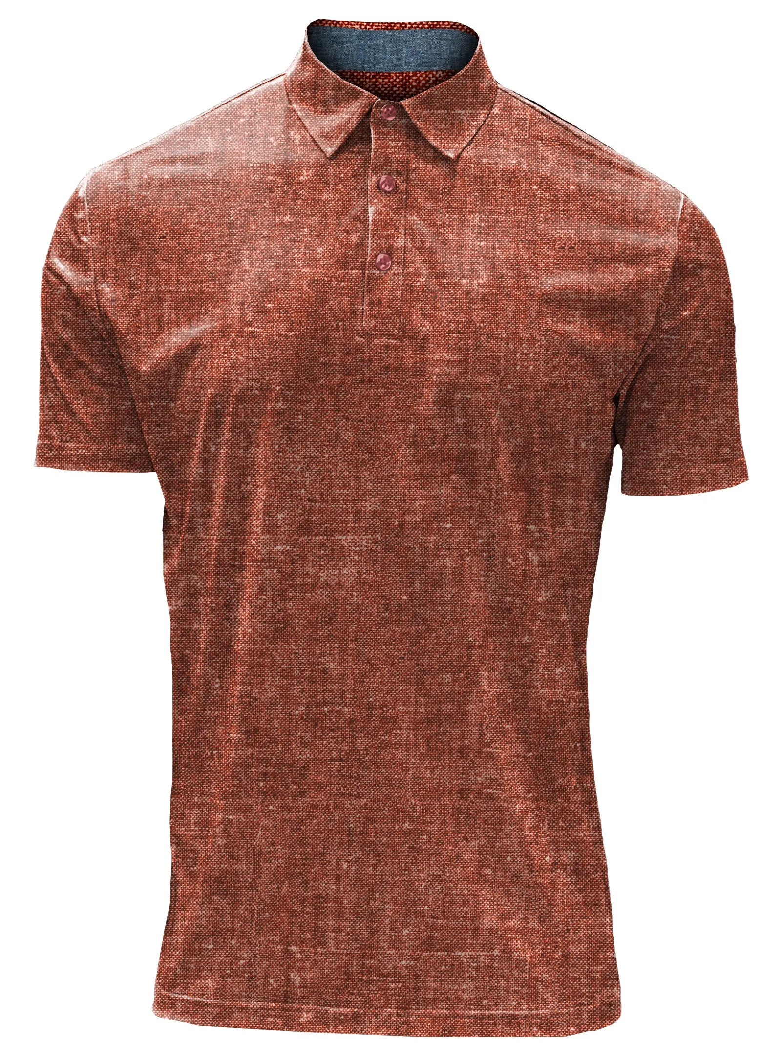 PATRICK| Short-sleeve flex knit printed jersey polo||PATRICK|Polo en jersey imprimé à manches courtes en tricot souple sold by Point Zero product image thumbnail 4