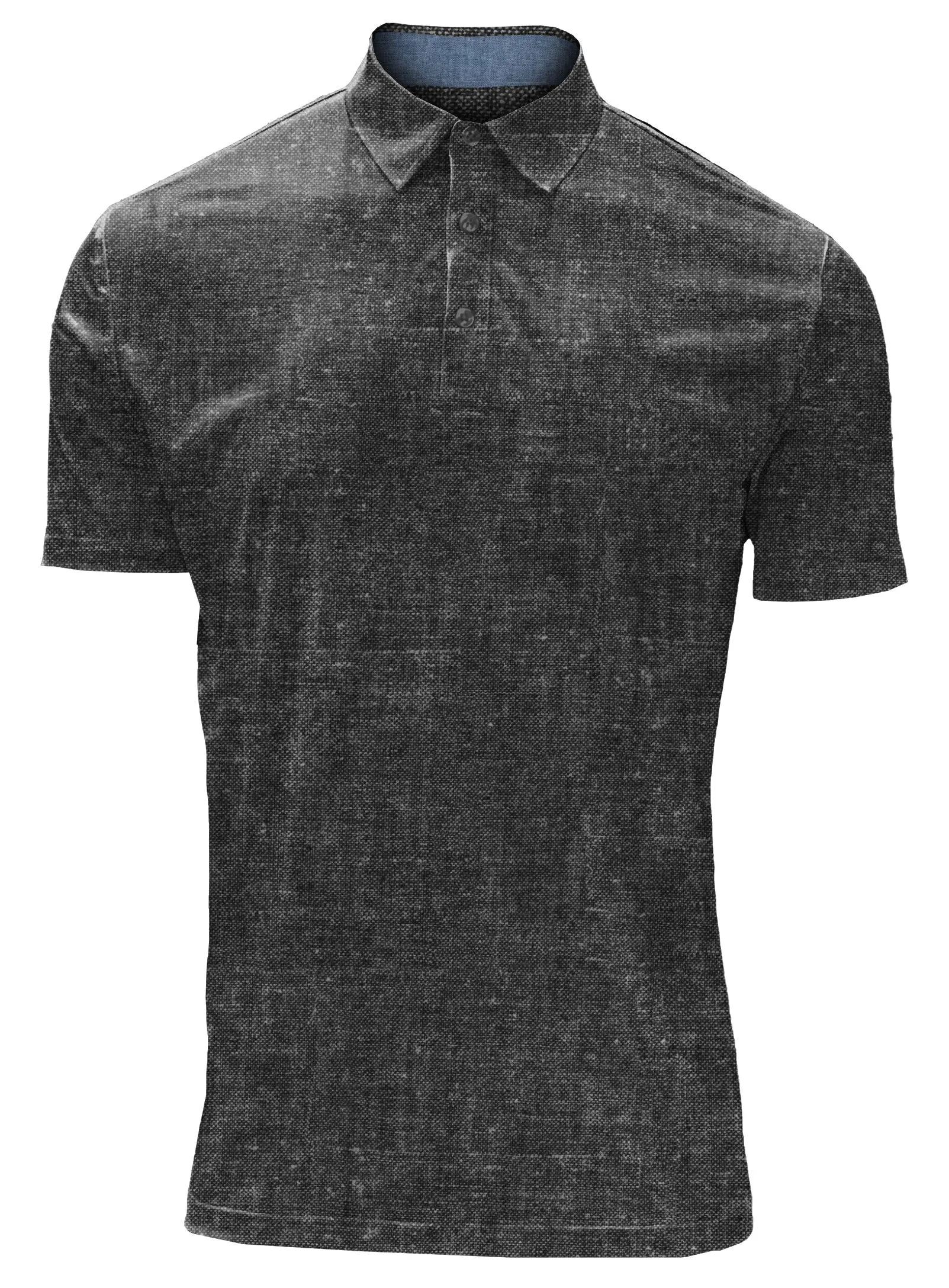 PATRICK| Short-sleeve flex knit printed jersey polo||PATRICK|Polo en jersey imprimé à manches courtes en tricot souple sold by Point Zero product image thumbnail 5