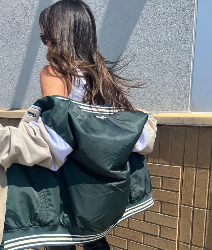 CARKDALE | Varsity baseball jacket || CARKDALE | Veste de baseball universitaire sold by Point Zero