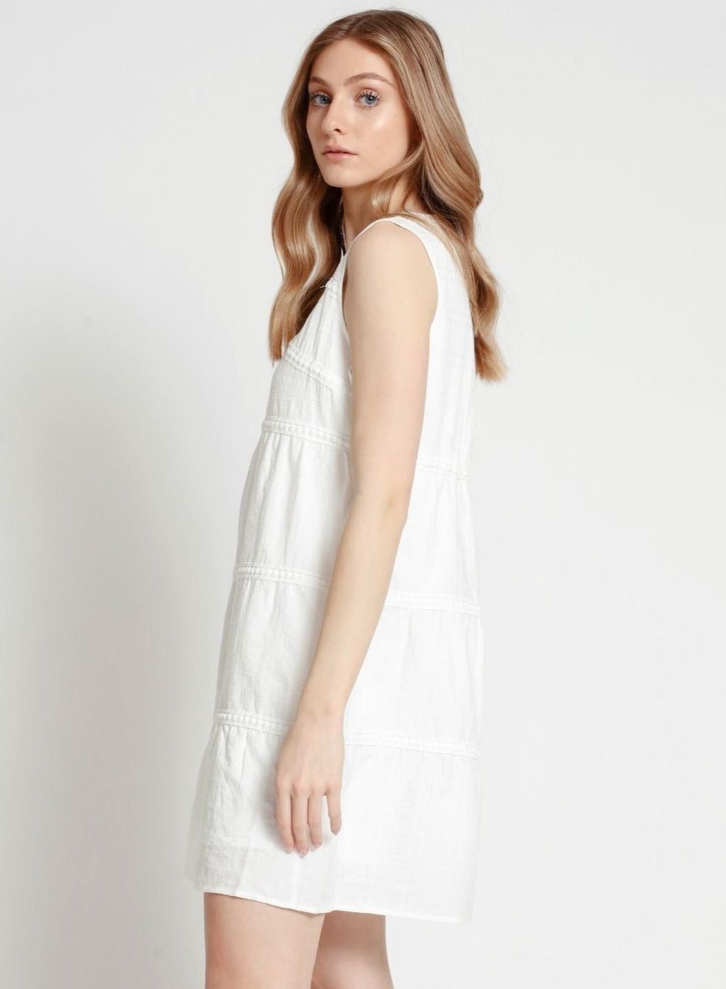 FLOR | Embroidered dress || FLOR | Robe brodée sold by Point Zero product image thumbnail 4