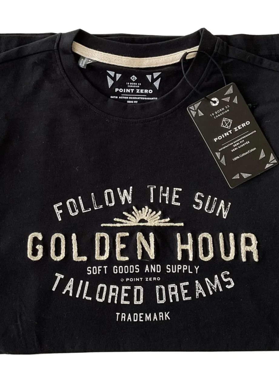 PAOLO|Graphic Embroidered T-Shirt||PAOLO|T-shirt graphique brodé sold by Point Zero product image thumbnail 2