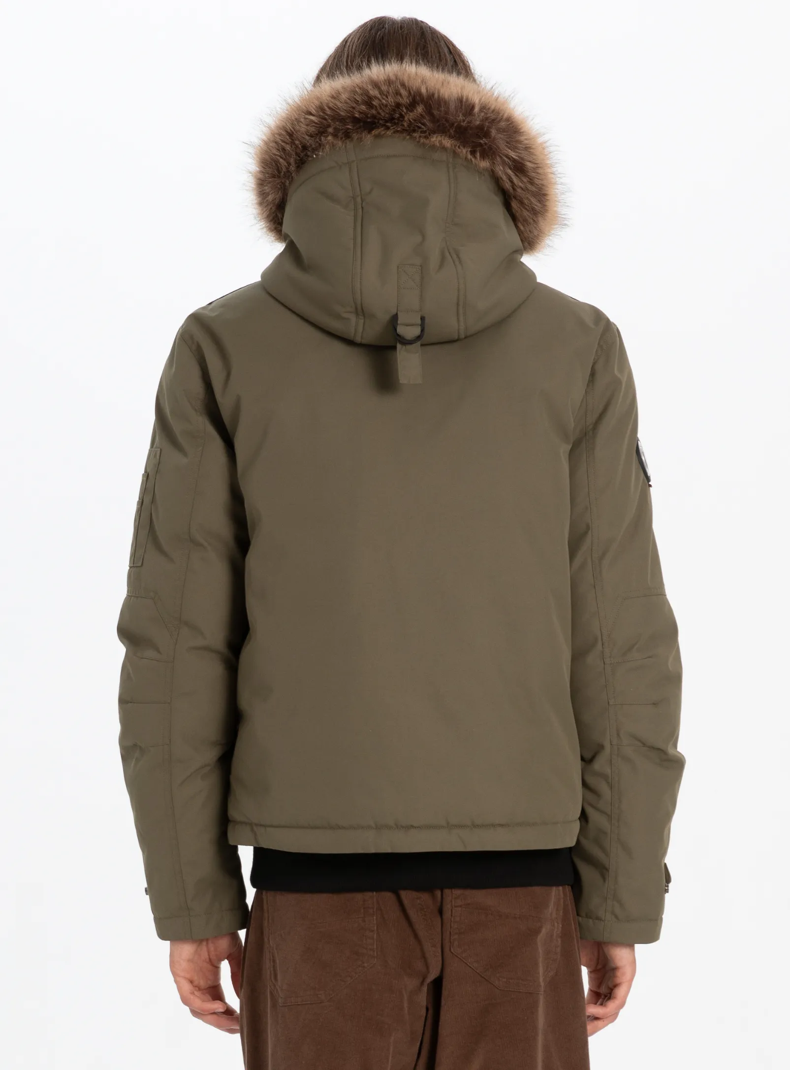 DALLASON | Bomber jacket with fur hood||DALLASON | Bomber avec capuche en fourrure sold by Point Zero product image thumbnail 4