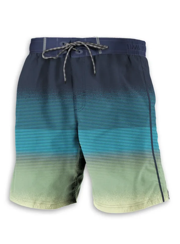 CLAYTON| Printed Pattern boardshort||CLAYTON|Short de bain à motif Imprimé sold by Point Zero