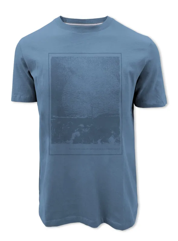 JACK| Crewneck jersey print T-shirt||JACK|T-shirt en jersey à col rond avec impression sold by Point Zero