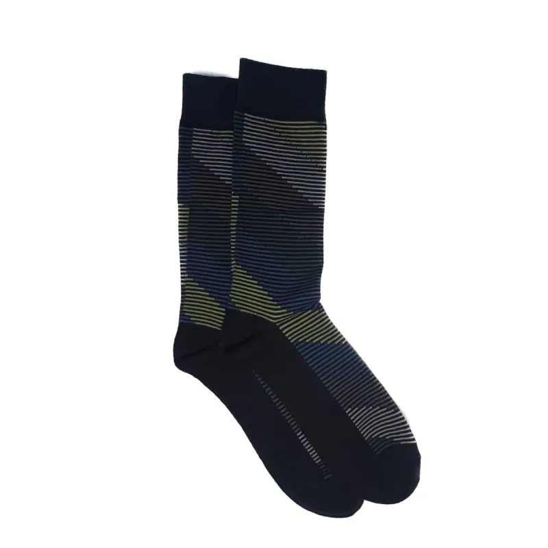 Black Dress Sock || Chaussette Habillée Noire sold by Point Zero