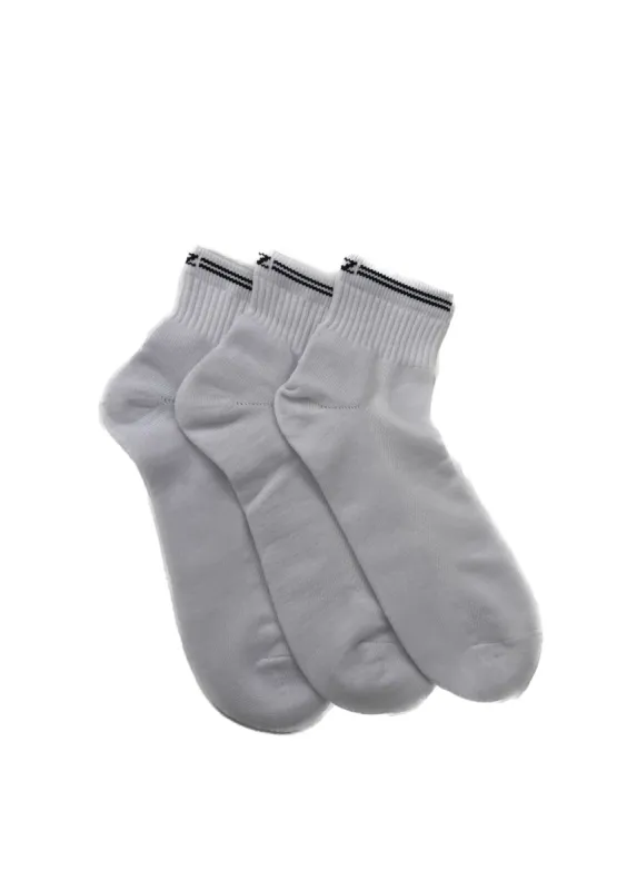 3-pack of Ankle Sport Socks || pack de 3 Chaussette Sport Cheville sold by Point Zero