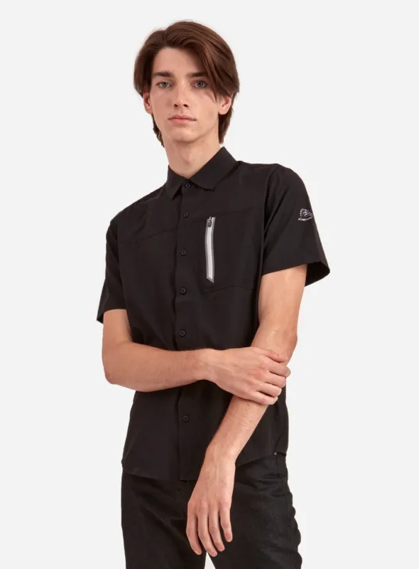 WAYY | Solid 4-way-stretch dry edition shirt || WAYY | Chemise solide en édition sèche extensible dans les 4 sens sold by Point Zero