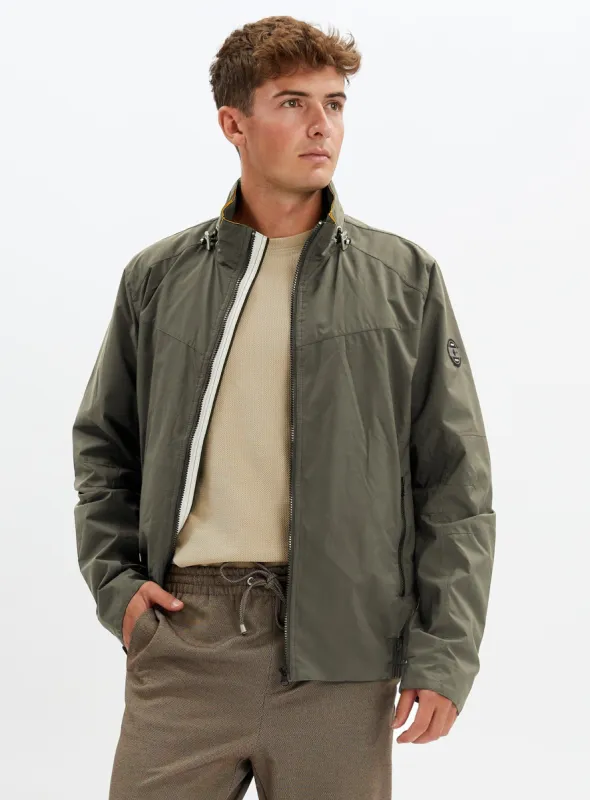 MADDOX | Microfiber bomber jacket || MADDOX | Bombardier en microfibre sold by Point Zero