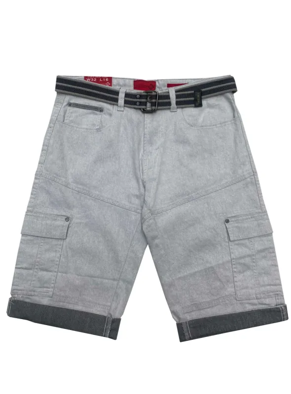 TOLGA | stretch denim capri shorts || TOLGA | Short capri en denim extensible sold by Point Zero