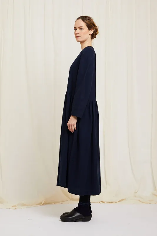 Britta dress night blue sold by Poleci