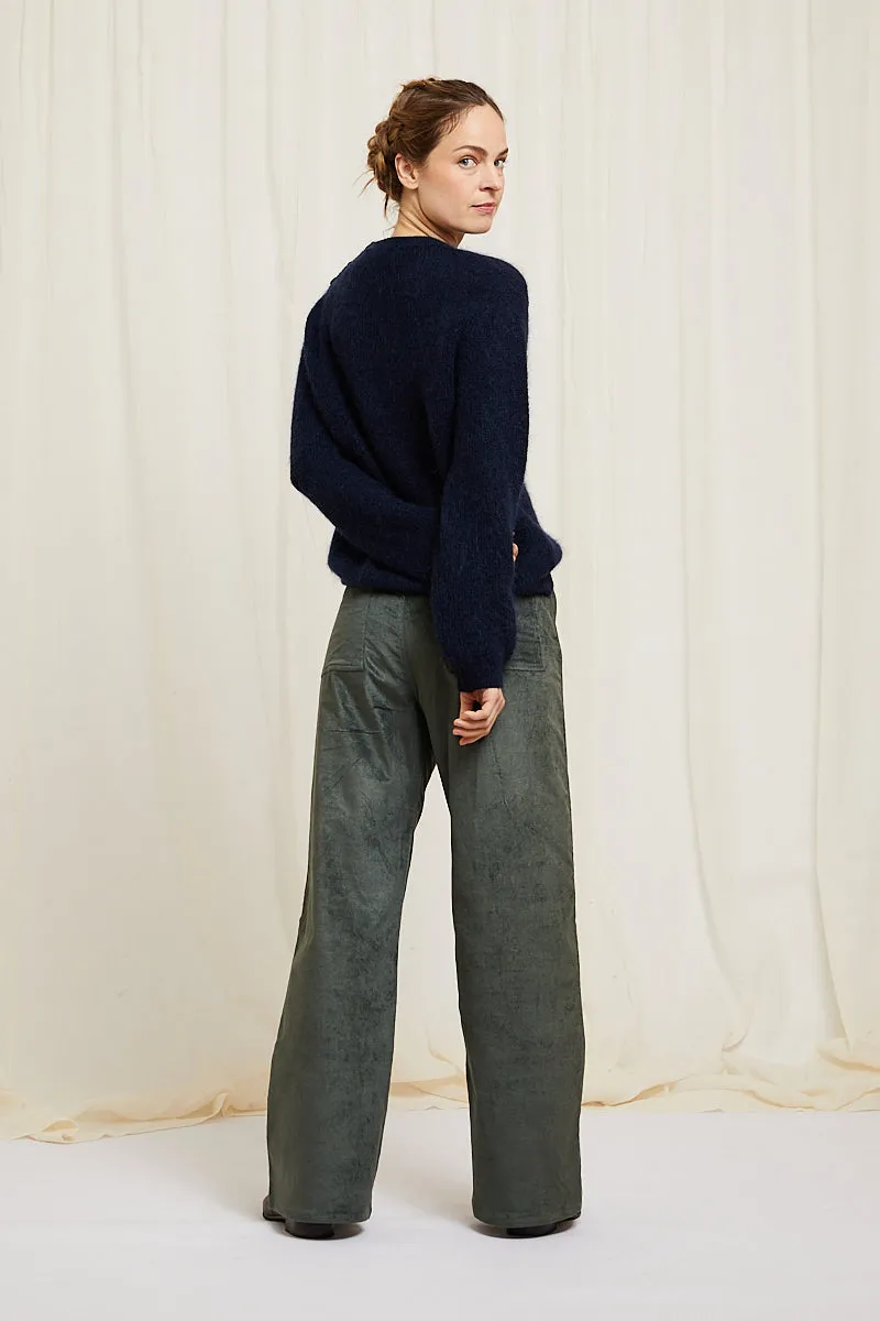 Bertil jumper night blue sold by Poleci product image thumbnail 3