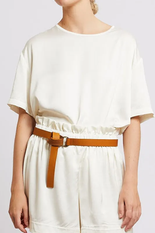 Alfons top off-white sold by Poleci