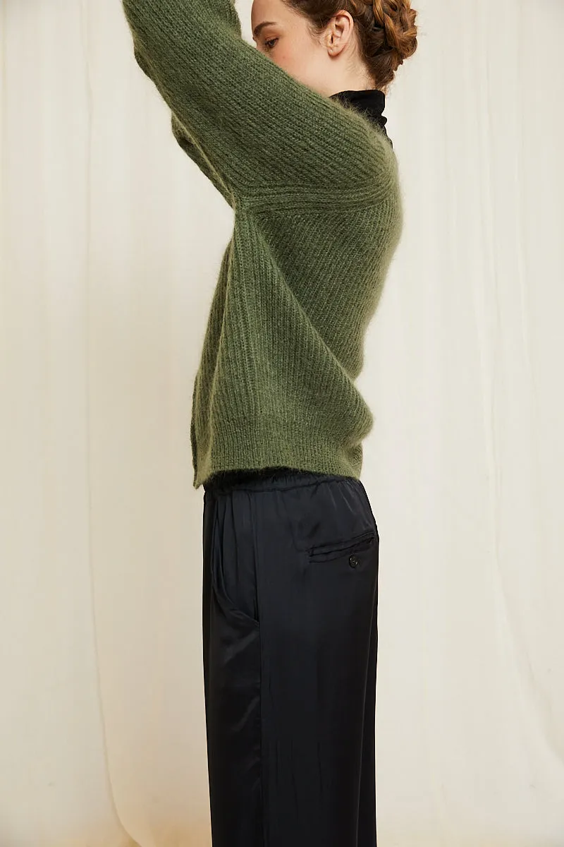 Bastian cardigan aqua green sold by Poleci product image thumbnail 2