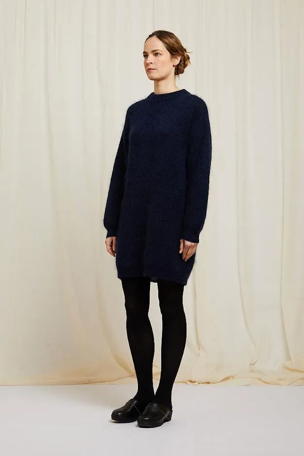 Birgit long jumper night blue sold by Poleci product image thumbnail 5