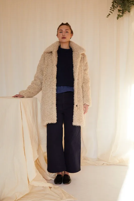 Ben coat natural sold by Poleci