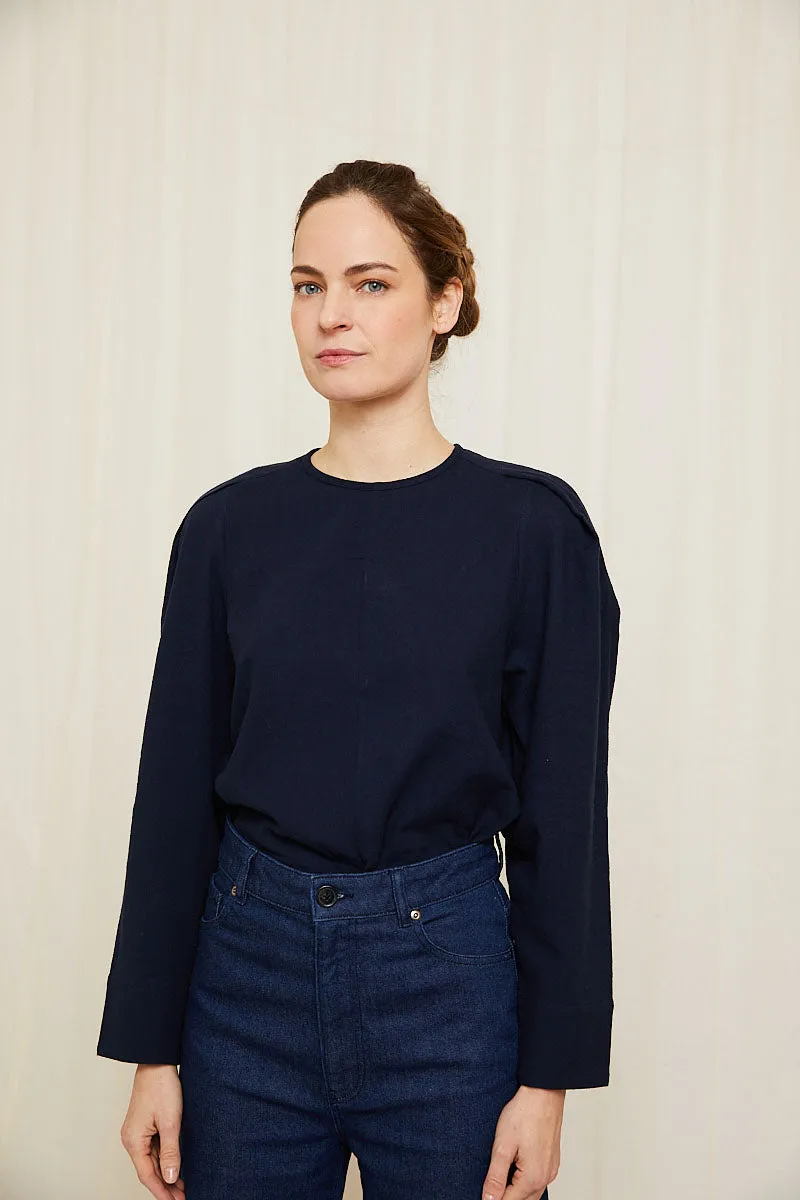 Baya top night blue sold by Poleci product image thumbnail 2