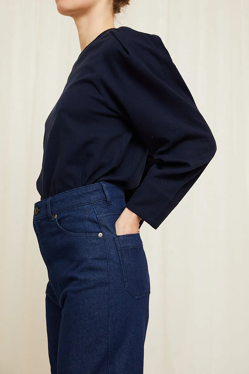 Baya top night blue sold by Poleci product image thumbnail 4