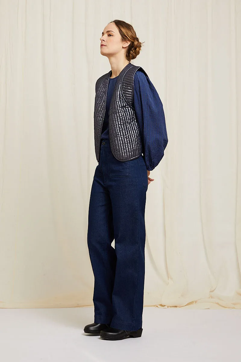 Bridget jacket night blue sold by Poleci product image thumbnail 2