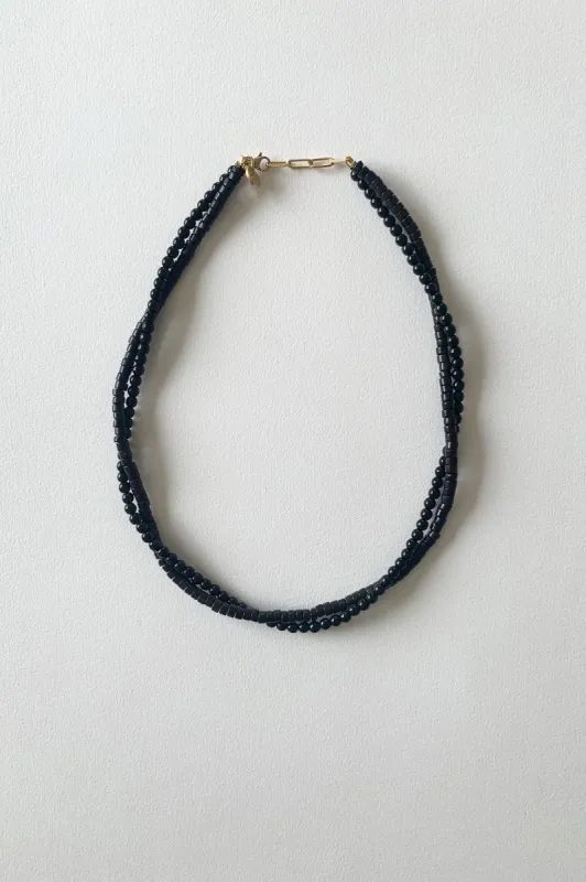 Ada necklace 1 black sold by Poleci