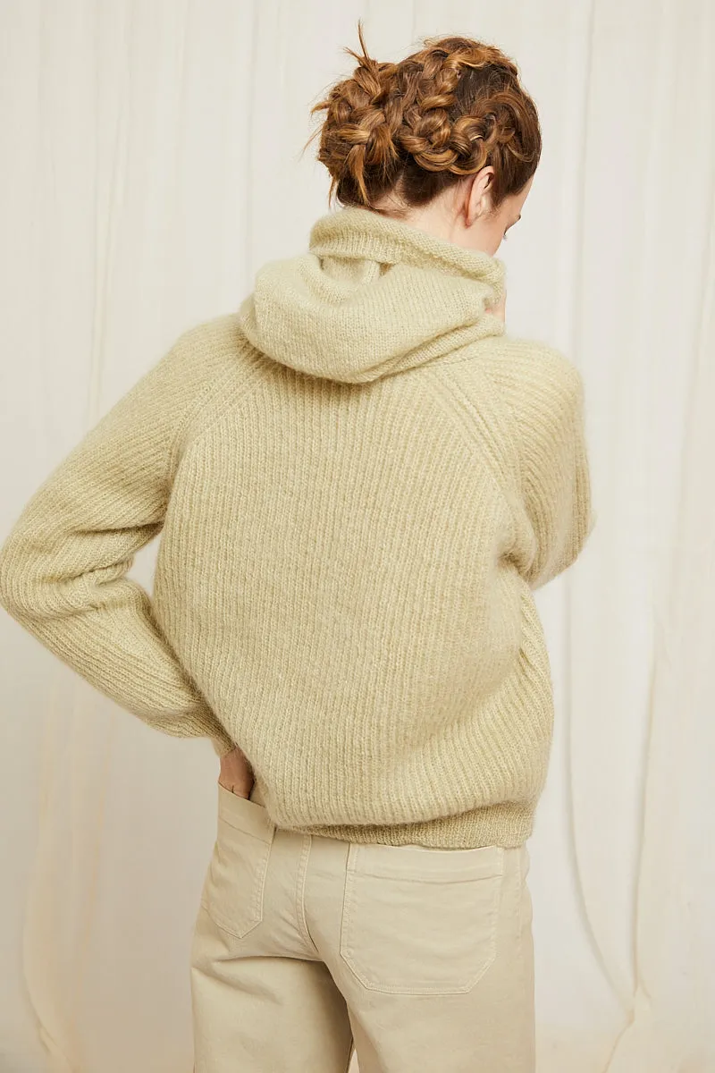 Bastian cardigan lichen sold by Poleci product image thumbnail 2