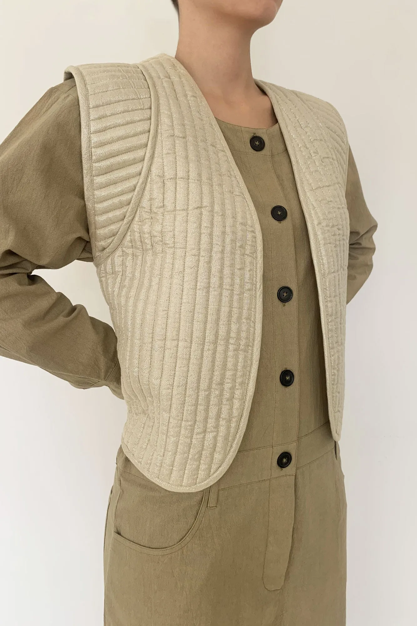 Bridget jacket natural sold by Poleci