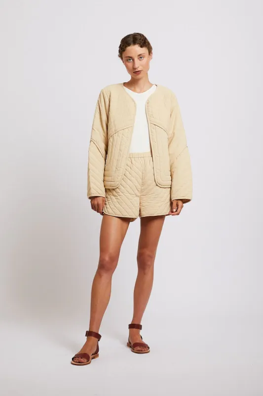 Aya veste eggshell sold by Poleci