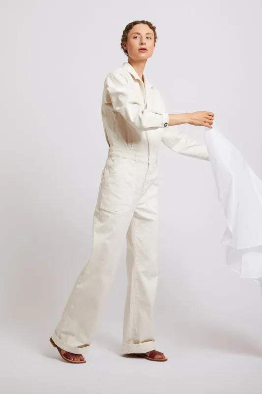 Alba jumpsuit off-white sold by Poleci