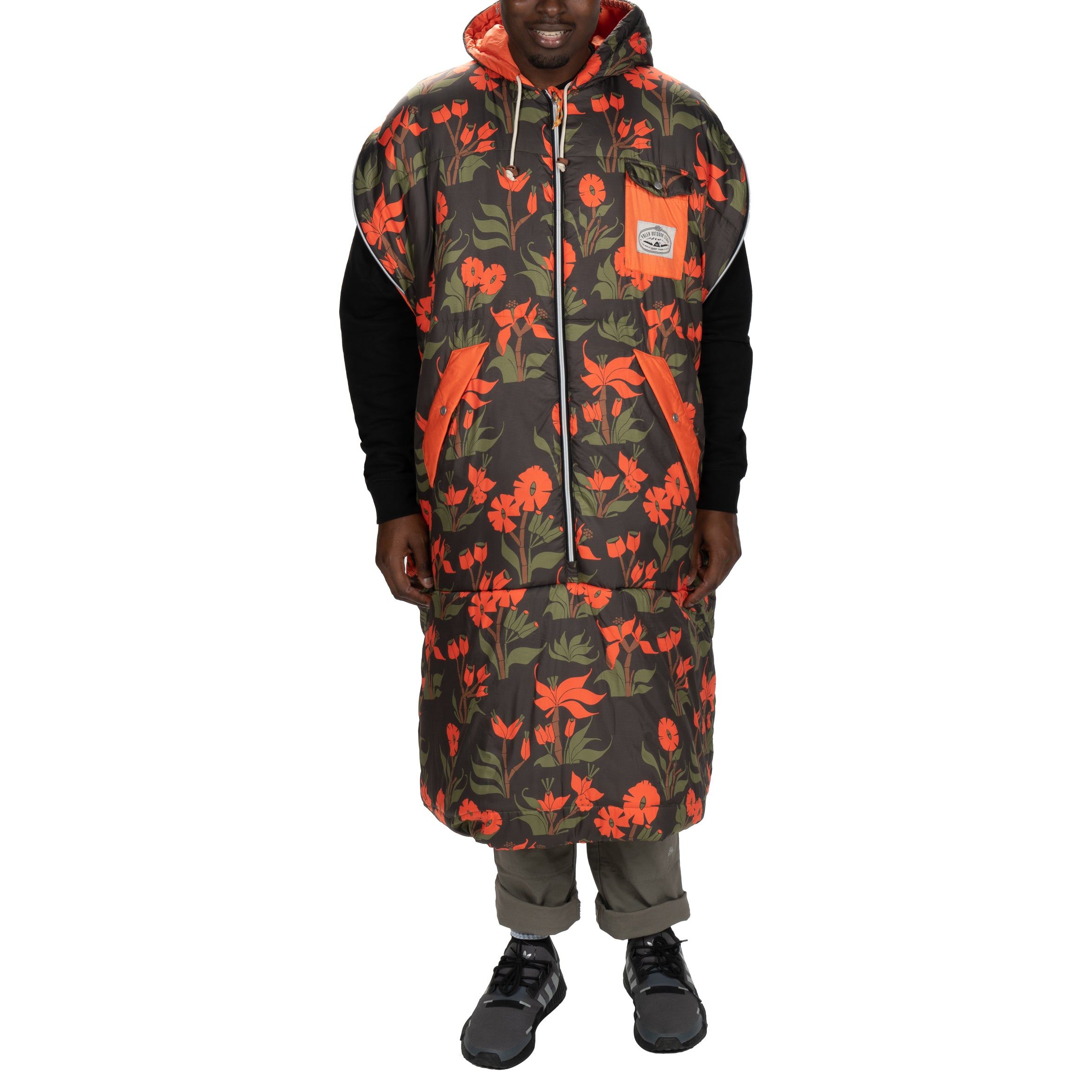 Reversible Napsack - Orchid Floral Black sold by Poler product image thumbnail 5