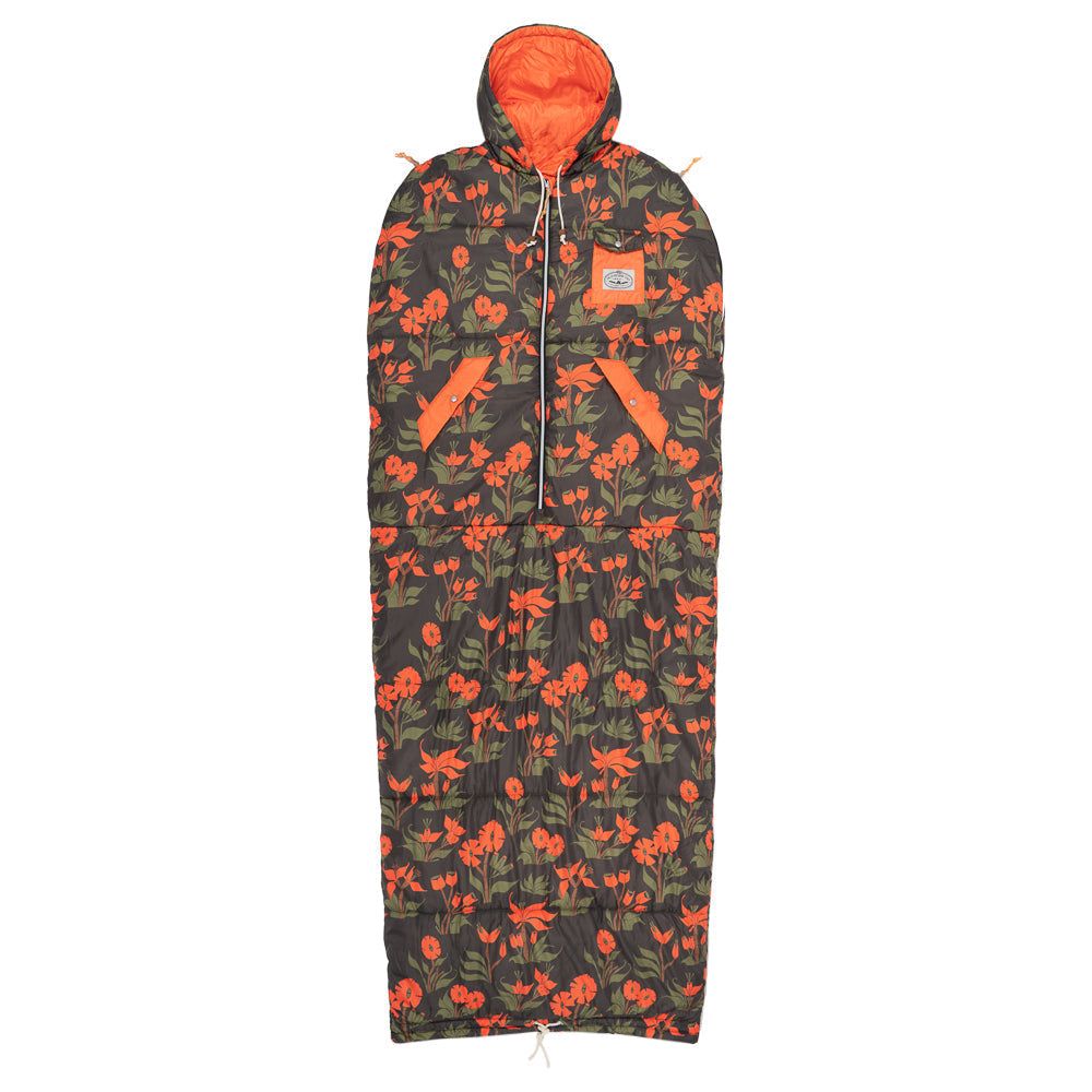 Reversible Napsack - Orchid Floral Black sold by Poler