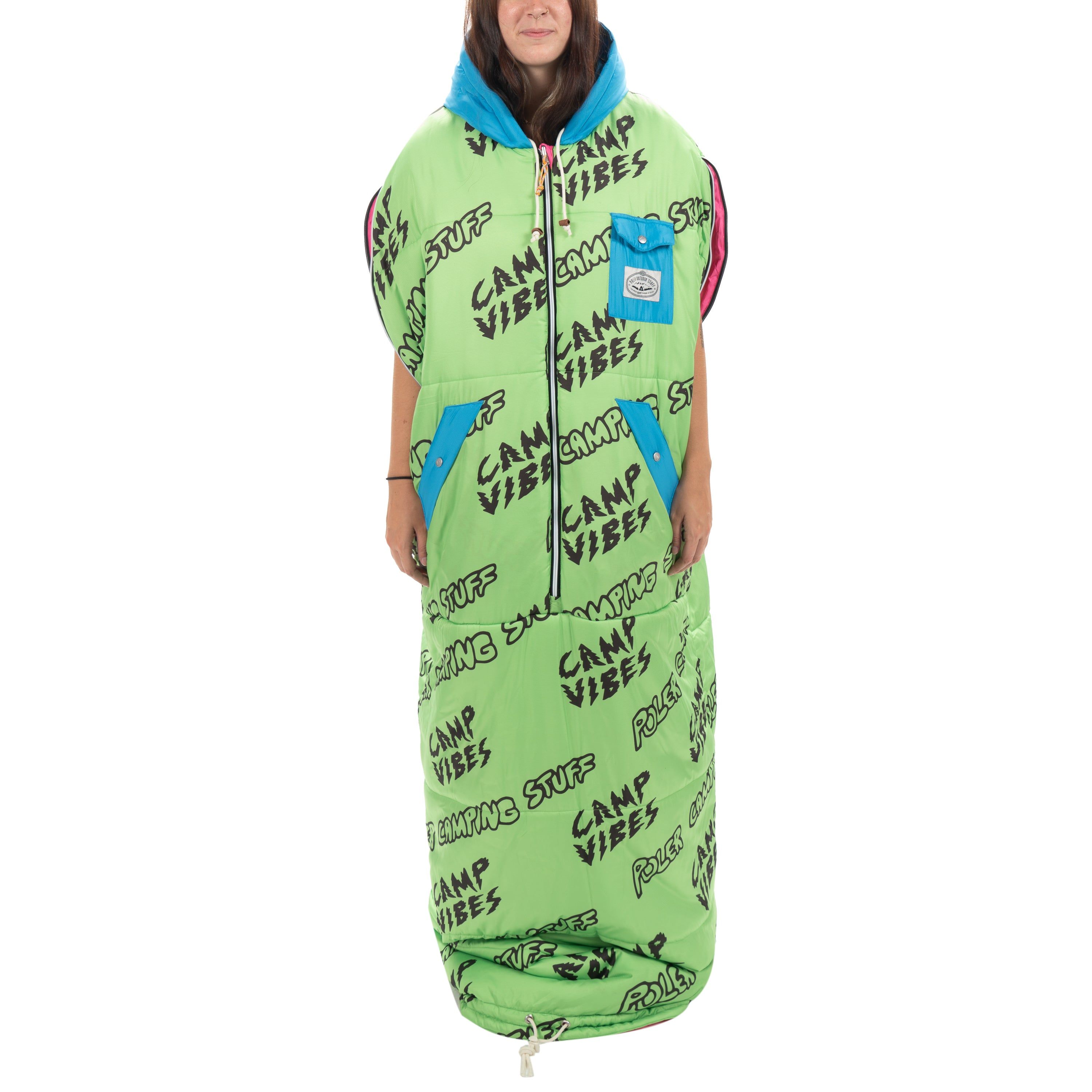 Reversible Napsack - Neon Camp Vibes sold by Poler product image thumbnail 4