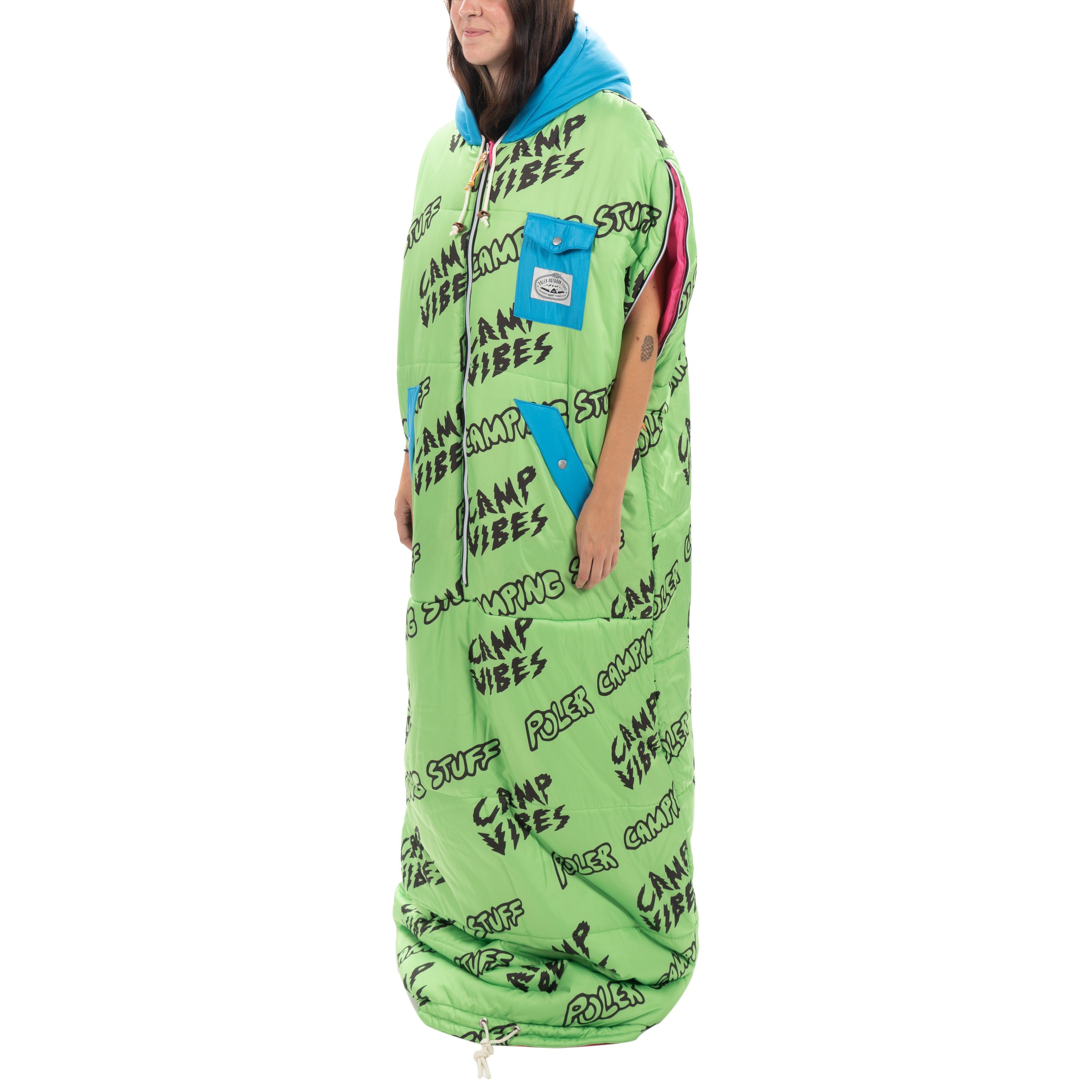 Reversible Napsack - Neon Camp Vibes sold by Poler product image thumbnail 5