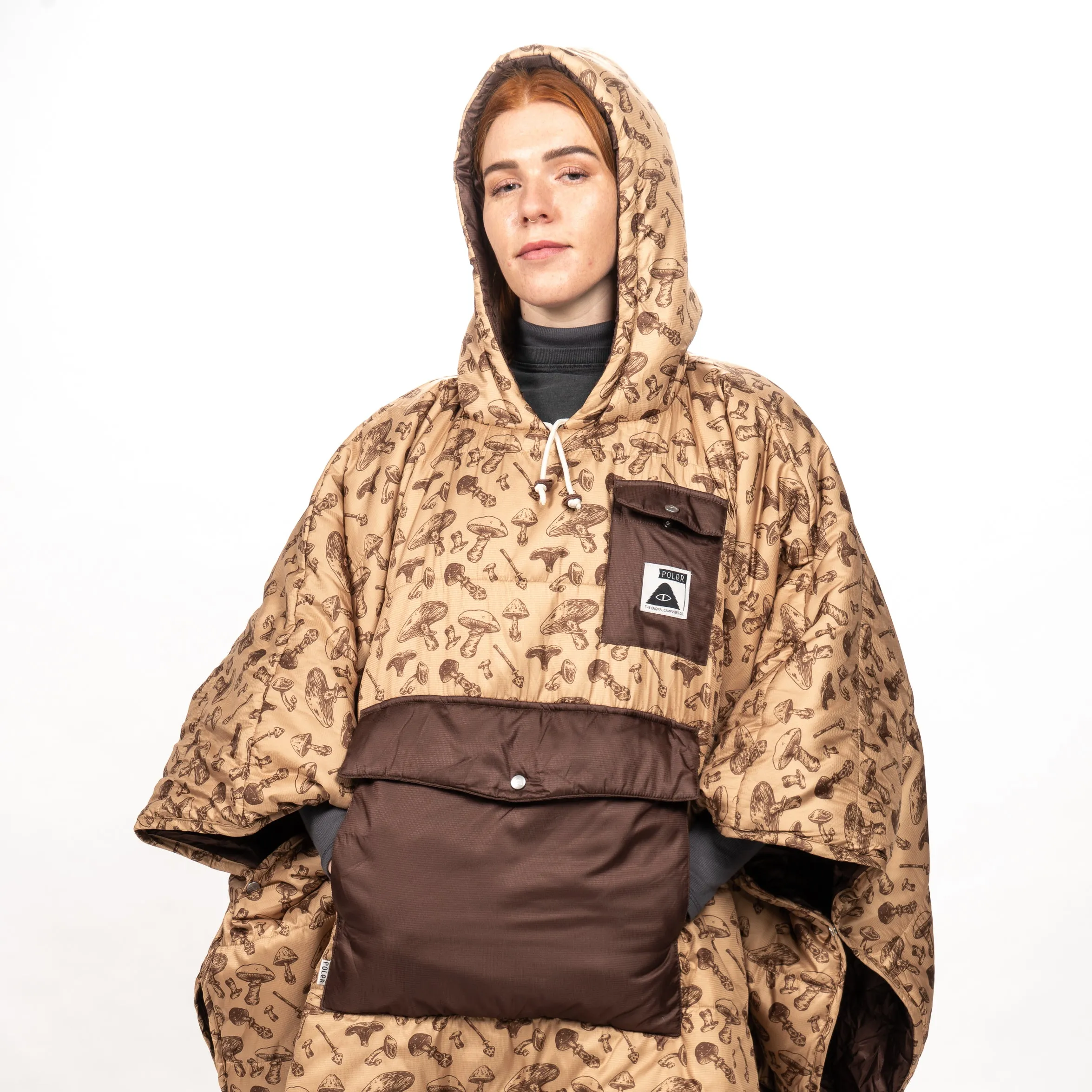 Poncho - Goomer Brown sold by Poler product image thumbnail 5
