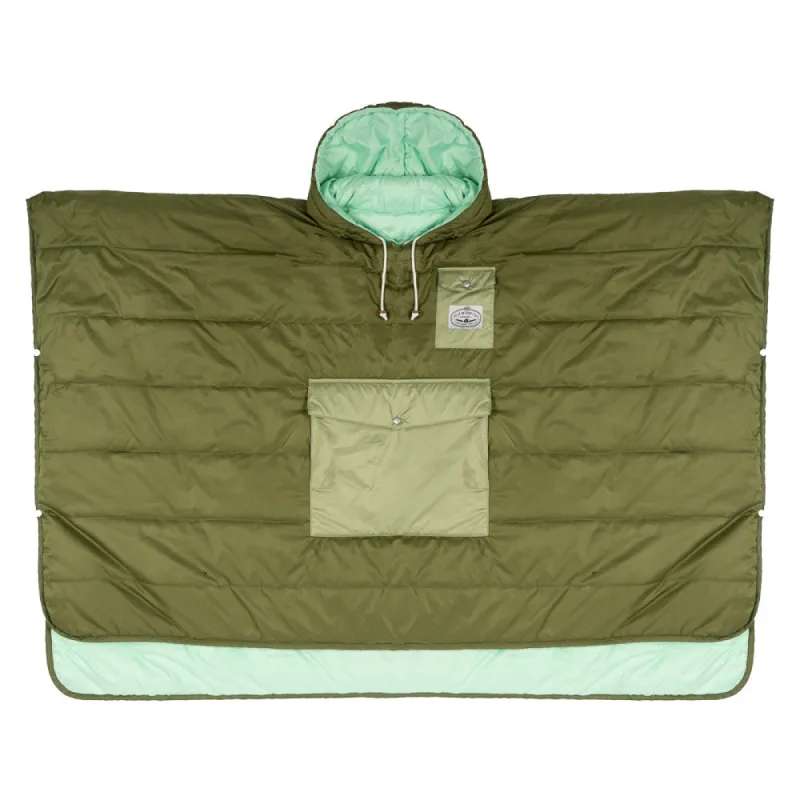 Reversible Poncho - Jungle Green sold by Poler