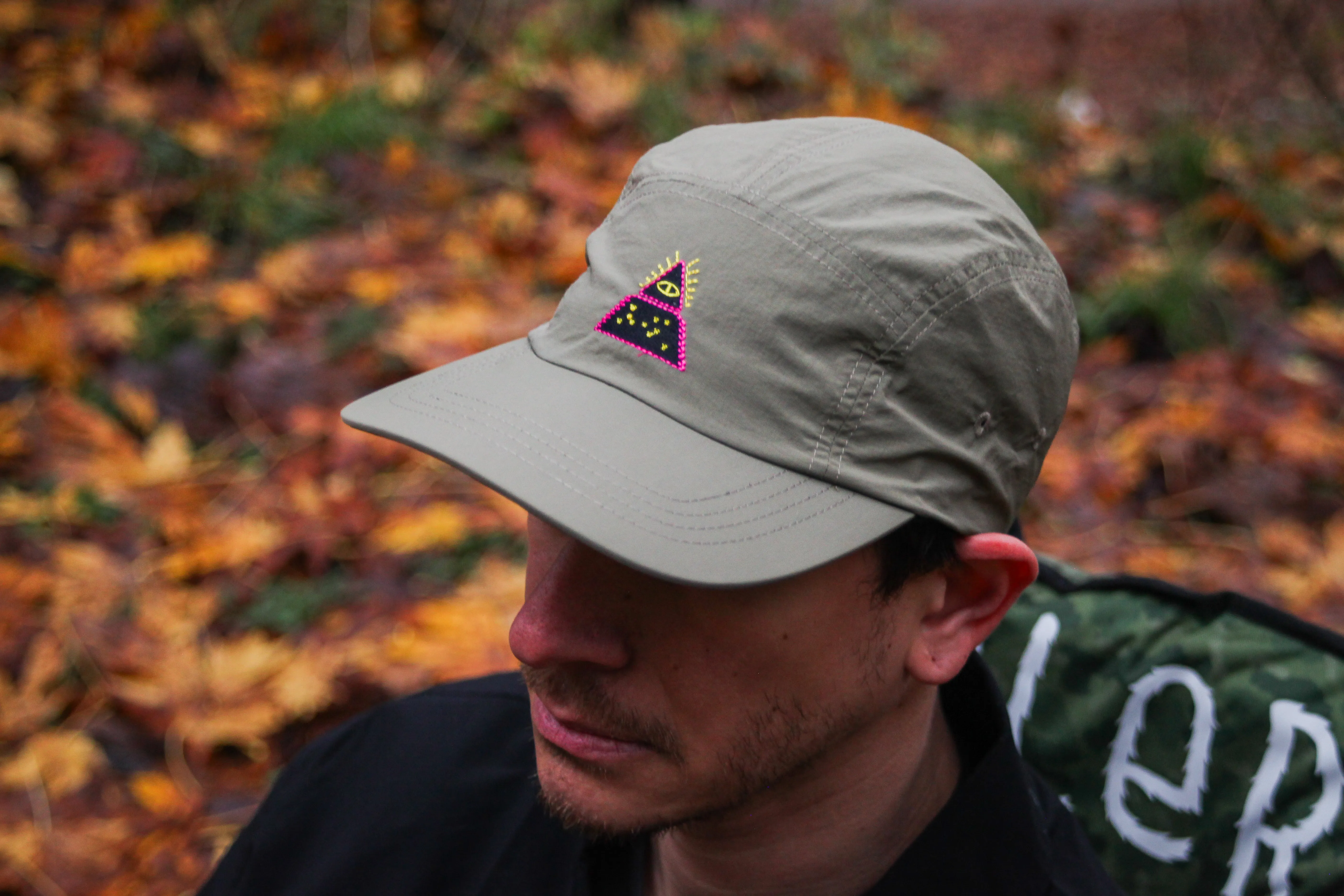 EUREKA EMBROIDERY 5 PANEL CAP OLIVE sold by Poler product image thumbnail 4