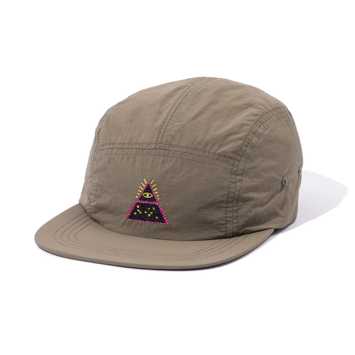 EUREKA EMBROIDERY 5 PANEL CAP OLIVE sold by Poler product image thumbnail 2