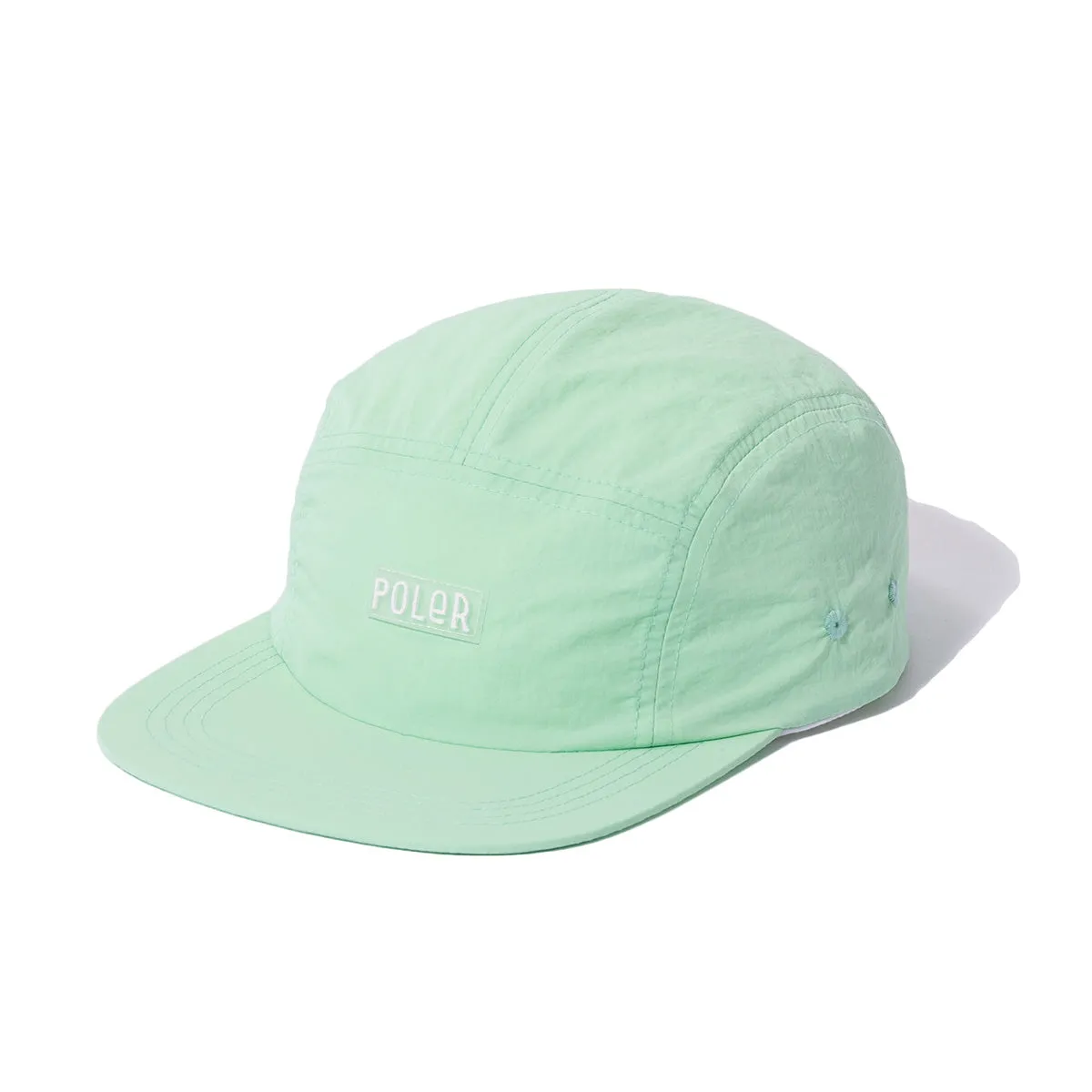 FURRY FONT NYLON 5 PANEL CAP LT. ORANGE sold by Poler product image thumbnail 2