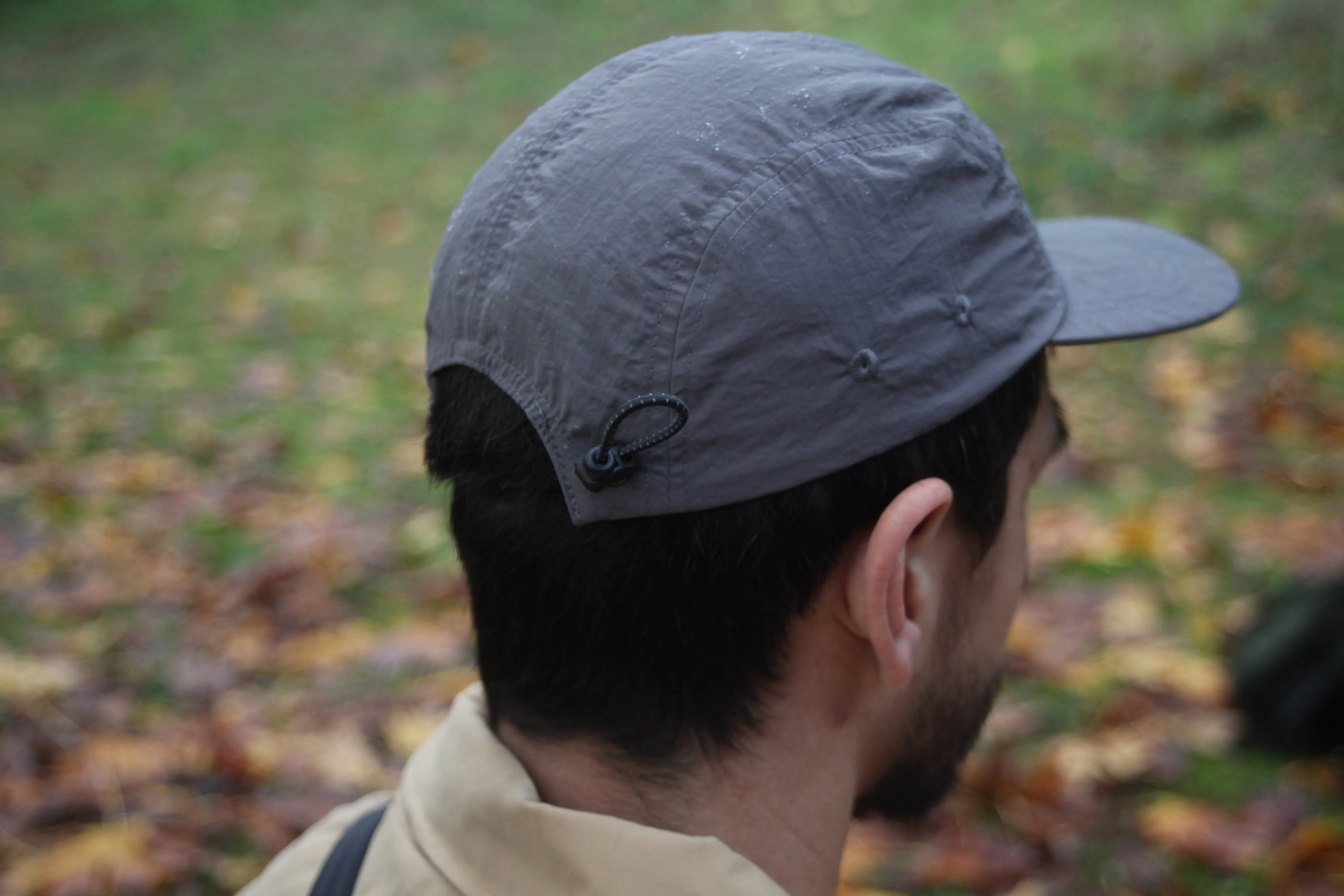 FURRY FONT NYLON 5 PANEL CAP LT. ORANGE sold by Poler product image thumbnail 5