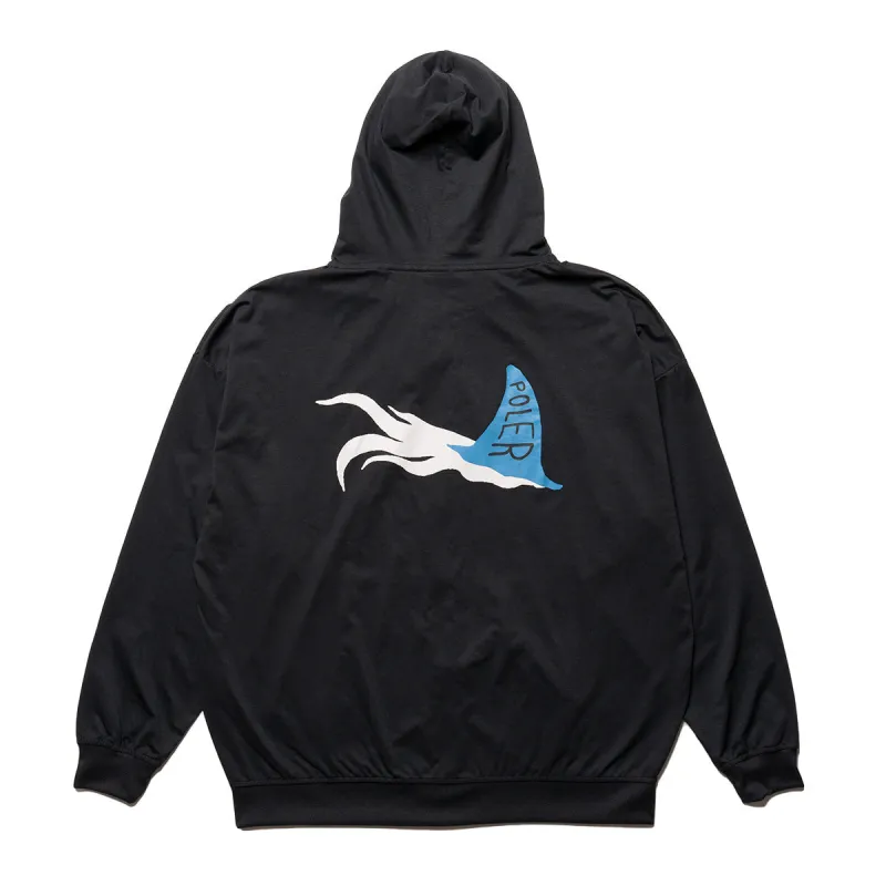 FURRY FONT QUICK DRY ZIP HOOD made by Poler