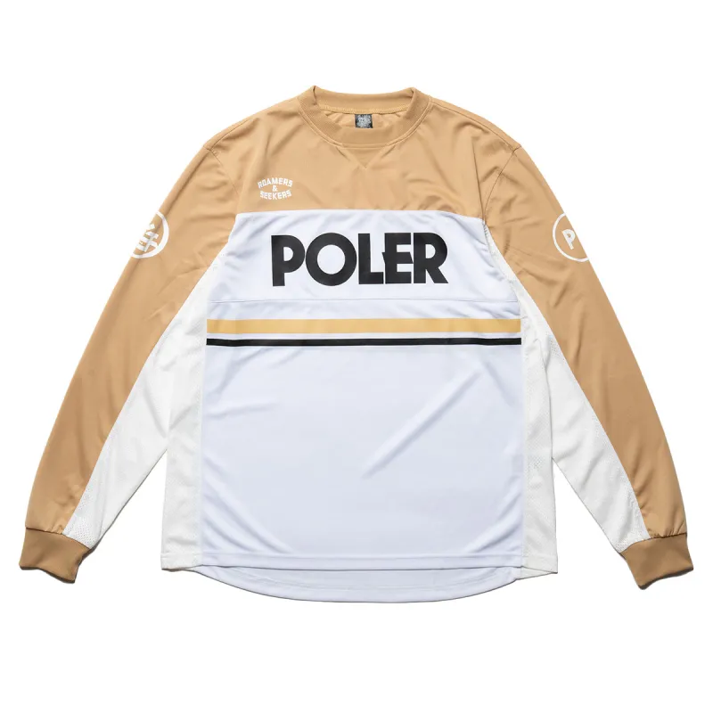 TECH MOTO JERSEY BEIGE sold by Poler