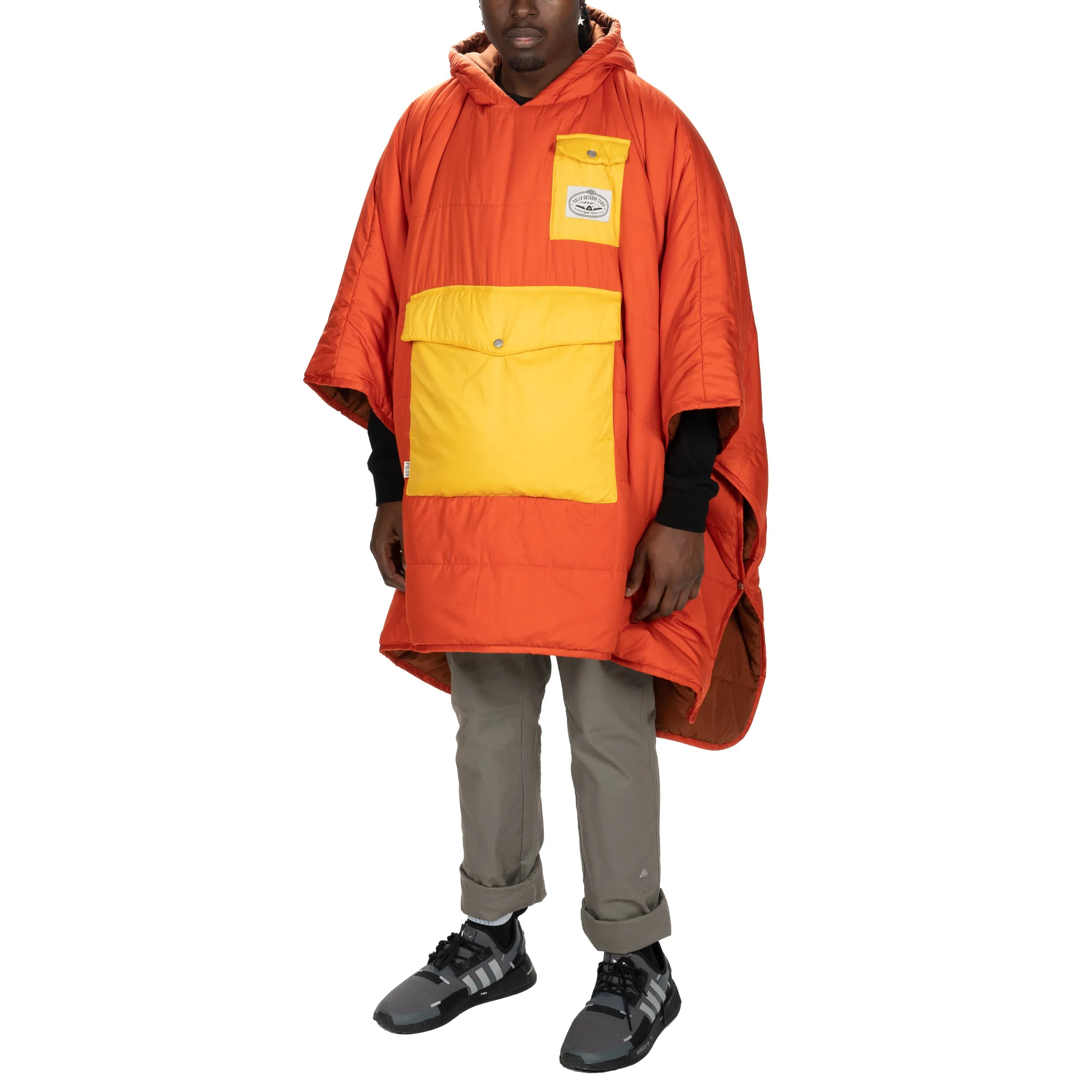 Reversible Poncho - Sunset Orange sold by Poler product image thumbnail 5