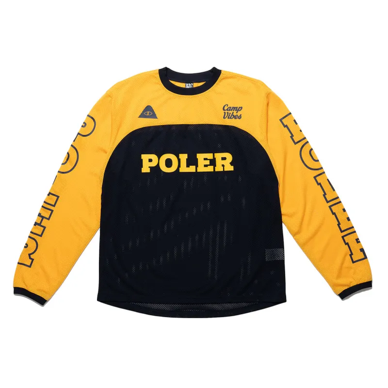CLASSIC MOTO JERSEY YELLOW made by Poler