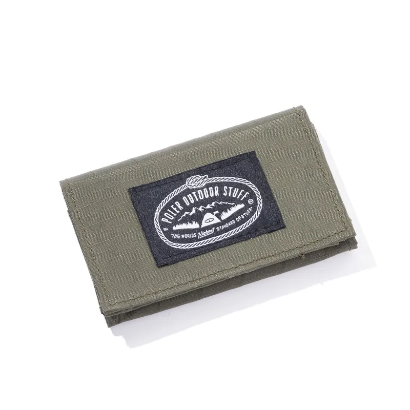 X-CLOTH CARD CASE OLIVE sold by Poler