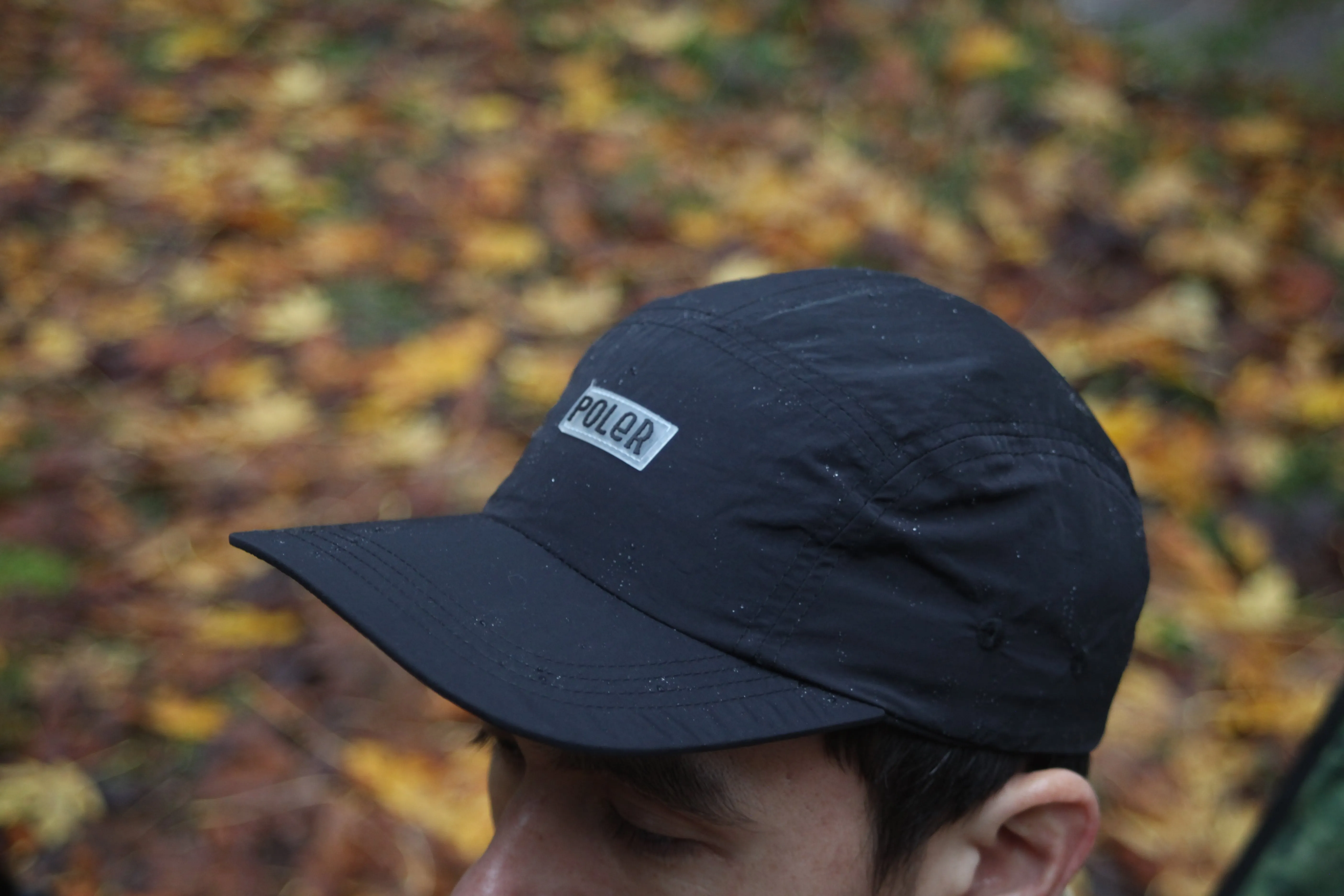 FURRY FONT NYLON 5 PANEL CAP BLACK sold by Poler product image thumbnail 2