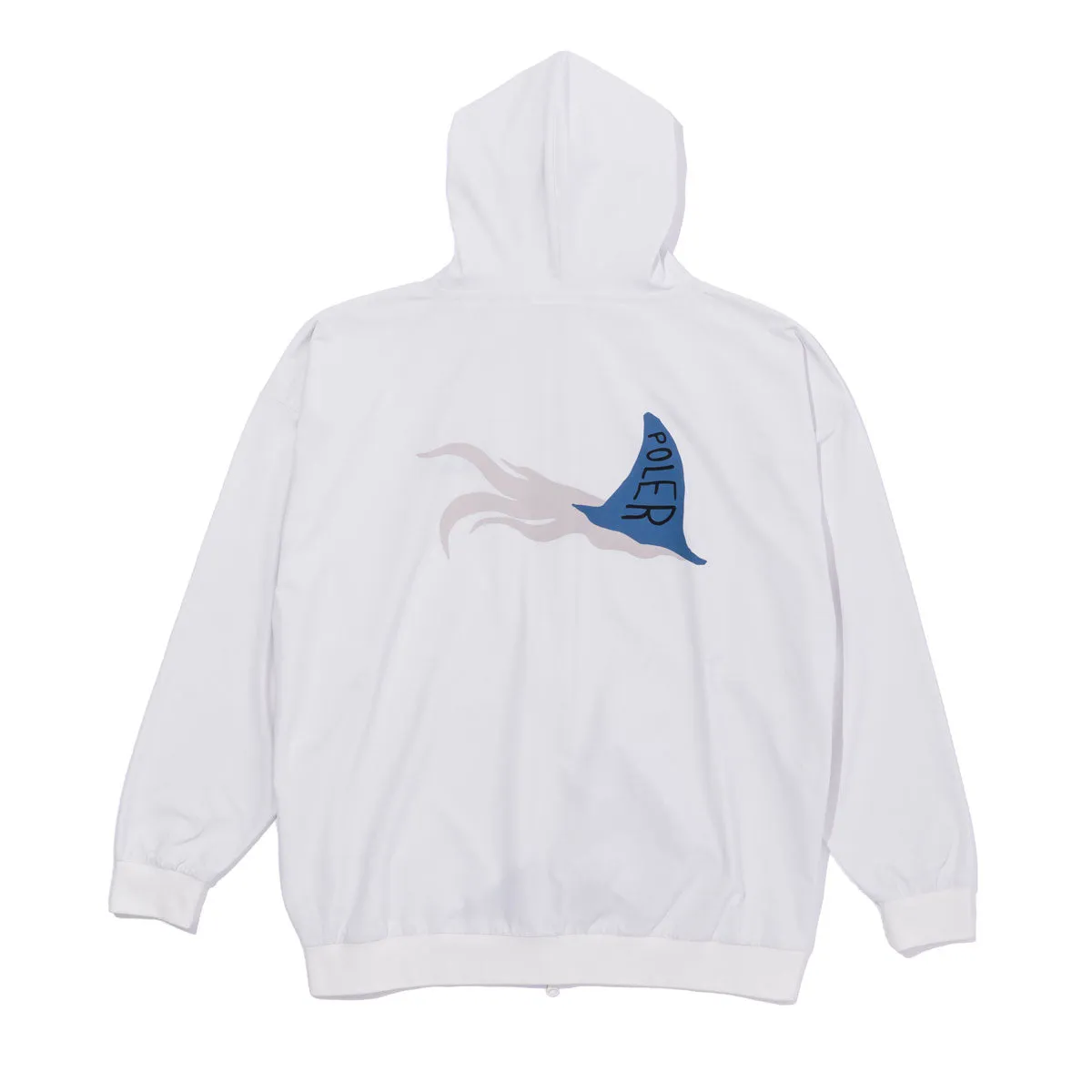 FURRY FONT QUICK DRY ZIP HOOD WHITE sold by Poler product image thumbnail 2