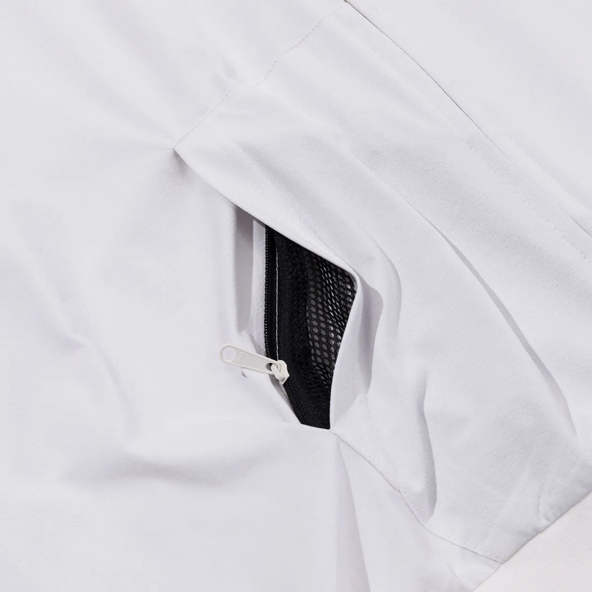 FURRY FONT QUICK DRY ZIP HOOD WHITE sold by Poler product image thumbnail 5