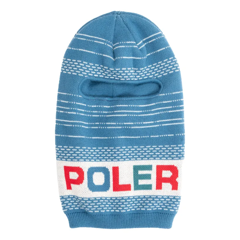 Fairweather Balaclava FRENCHBLUE sold by Poler