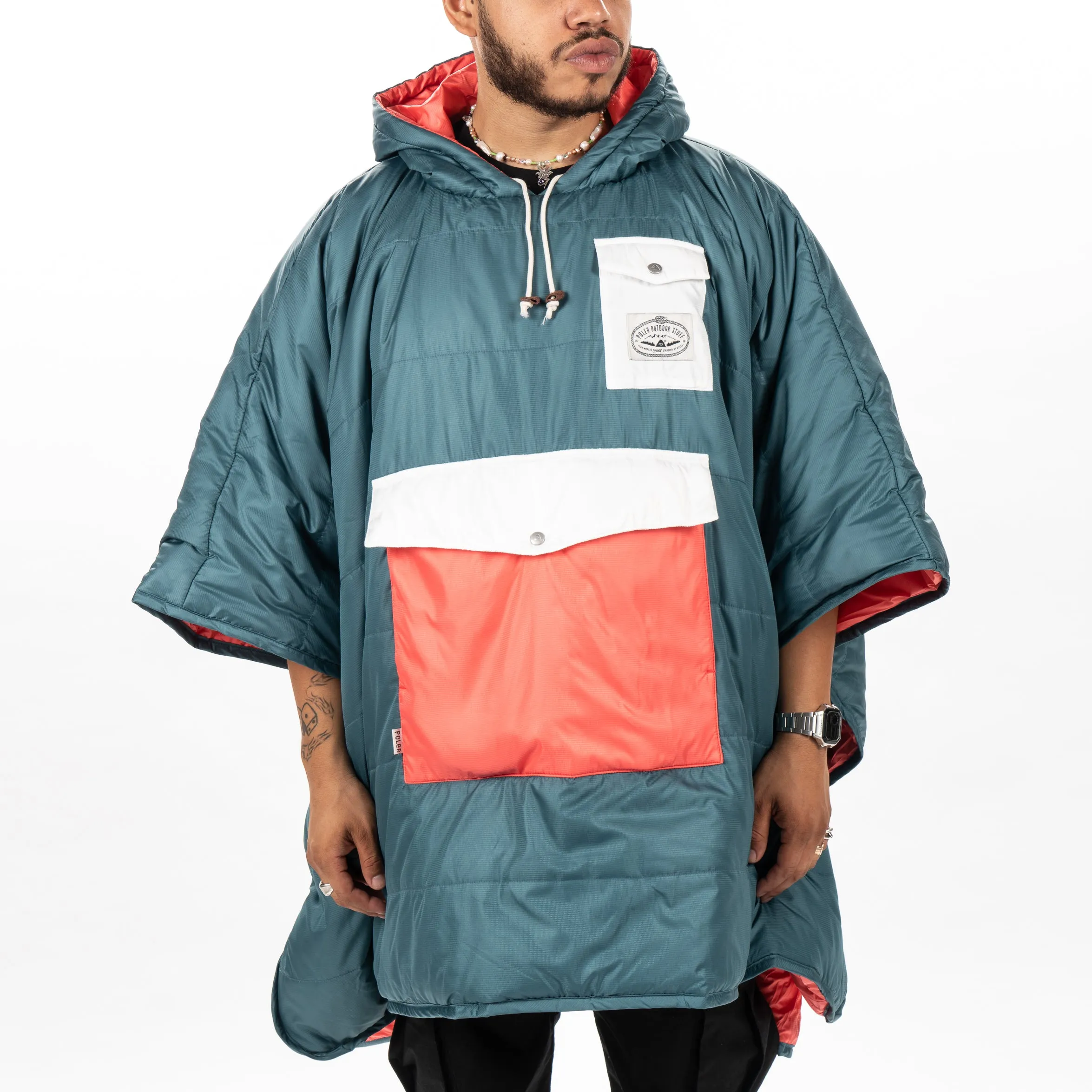 Reversible Poncho - Vaurnet sold by Poler product image thumbnail 2