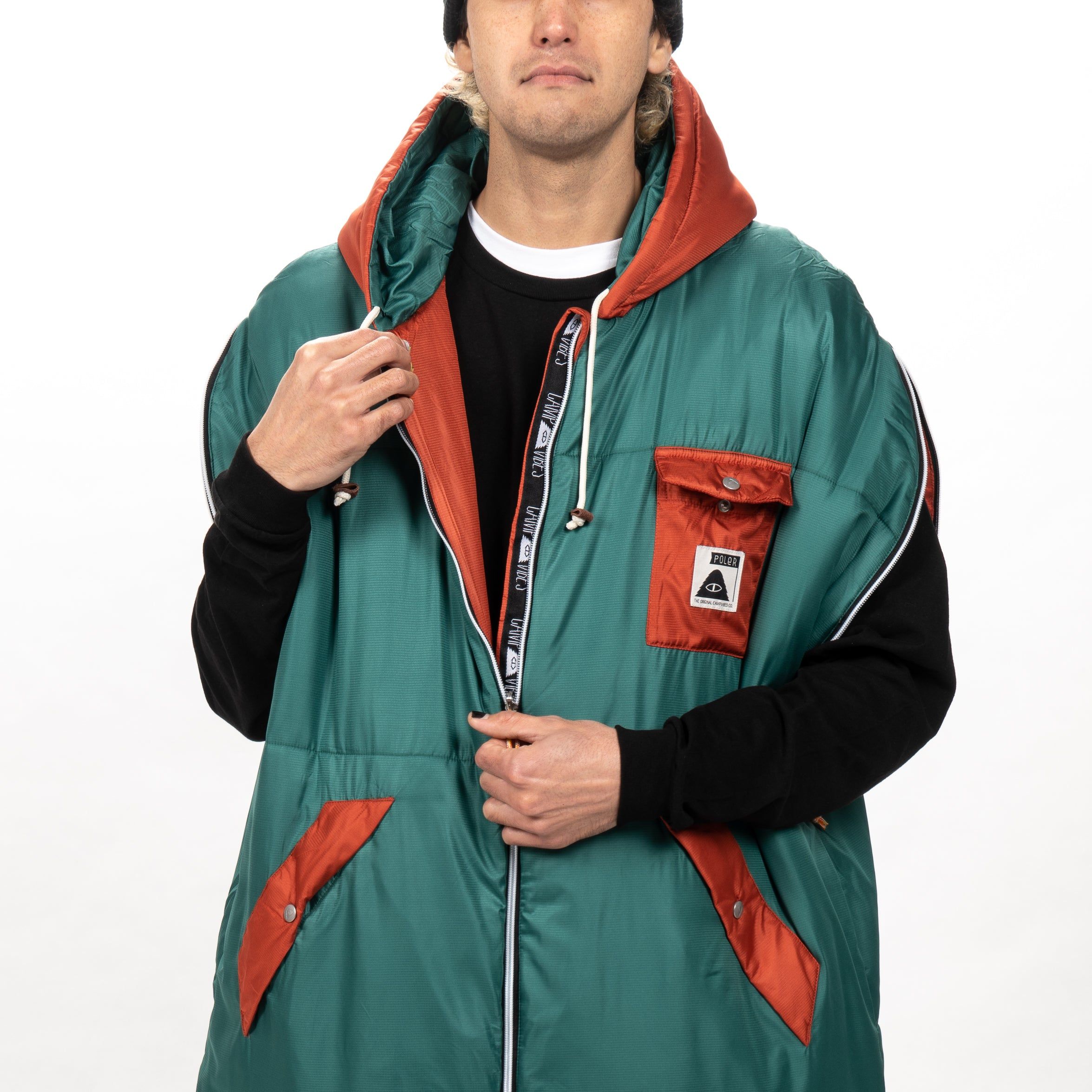 Reversible Napsack - Murky Lake Teal sold by Poler product image thumbnail 7