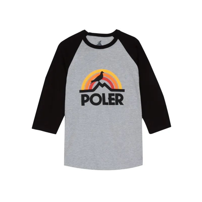 STAPLE x Poler Pigeon Rainbow Raglan Tee sold by Poler