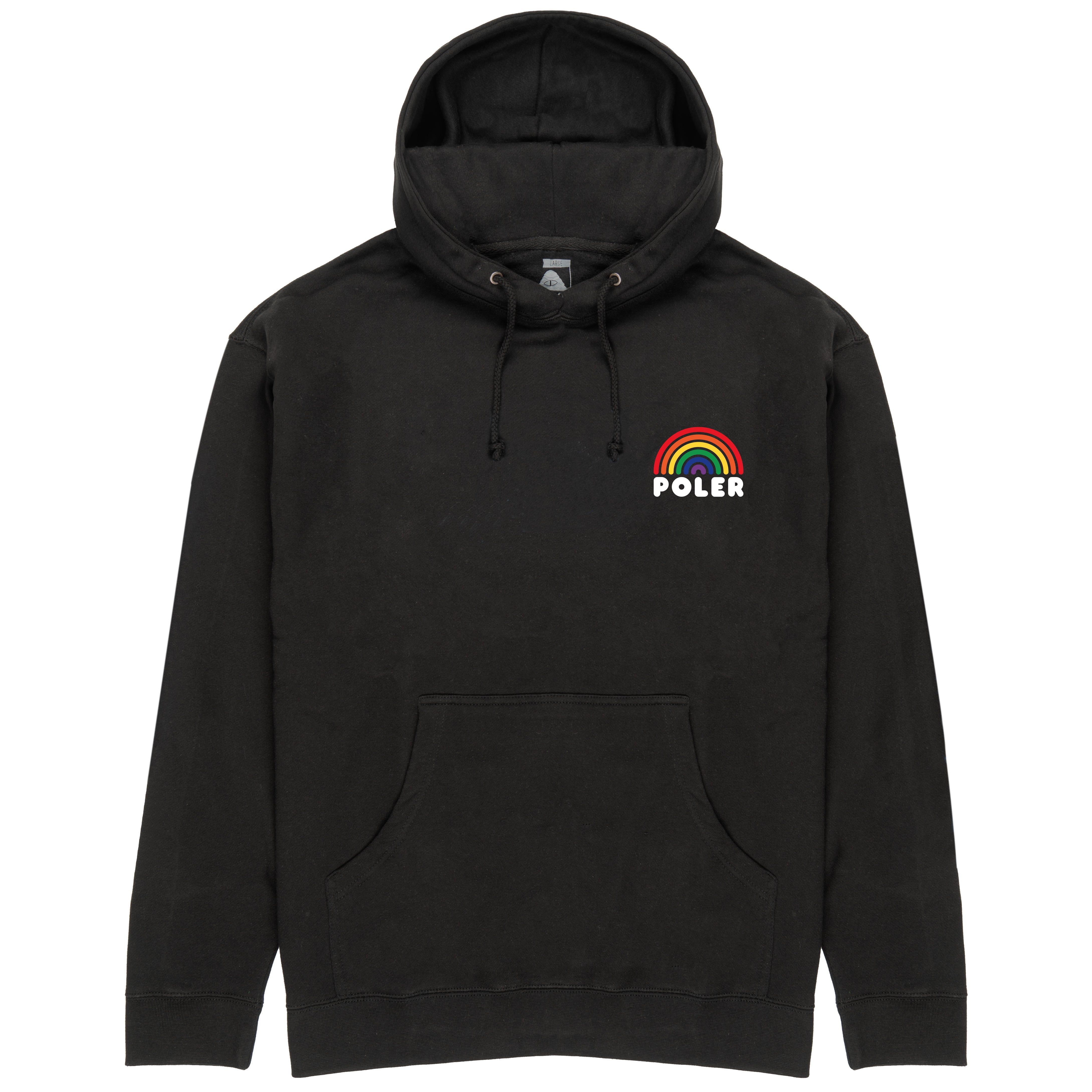 Rainbow Hoodie sold by Poler